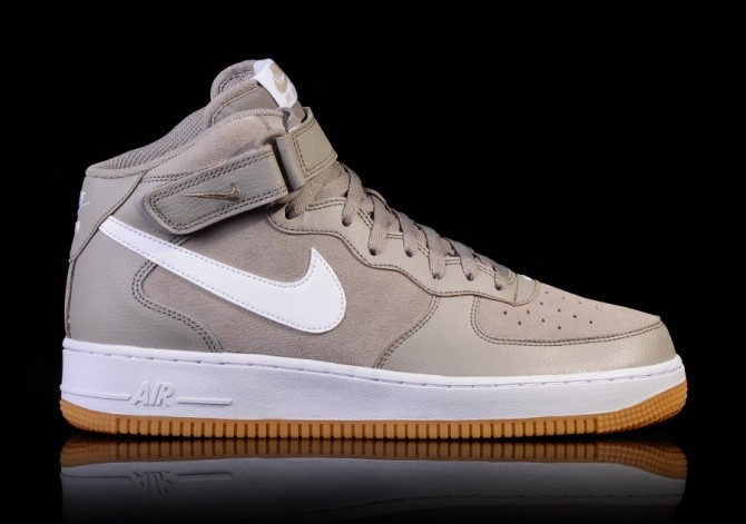 NIKE AIR FORCE 1 MID '07 LIGHT TAUPE