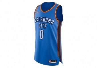 thunder authentic jersey