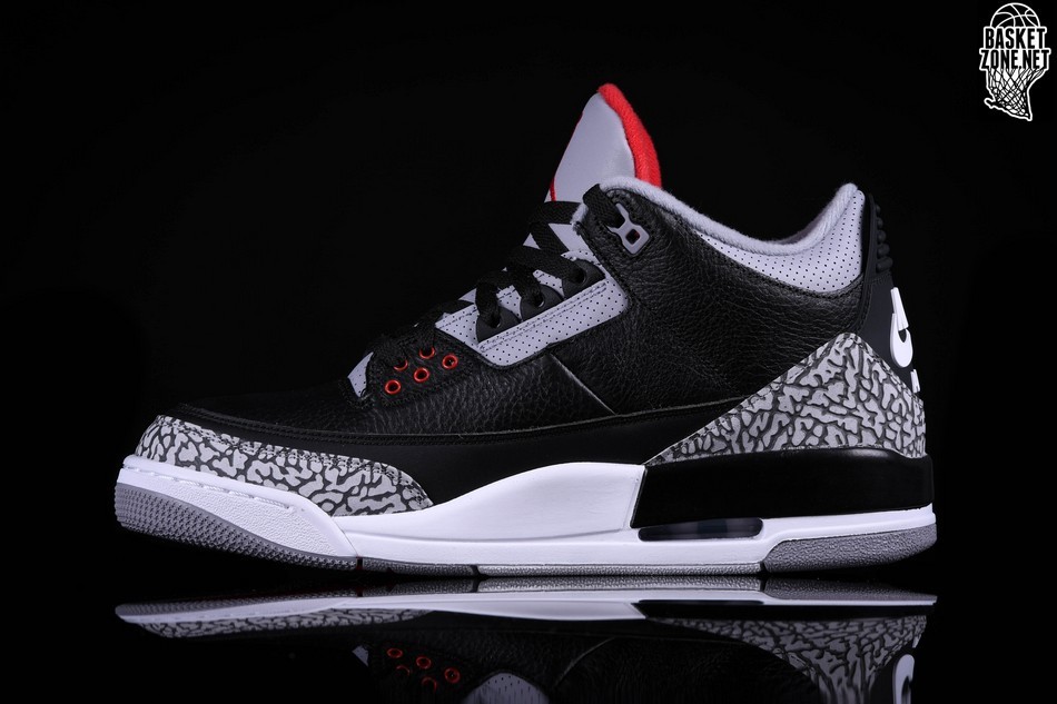 nike air black cement 3