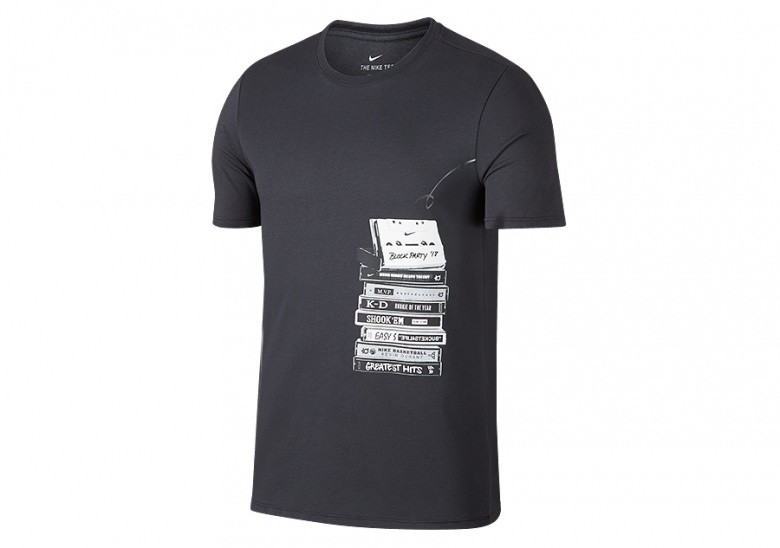 NIKE DRY KD TEE ANTHRACITE