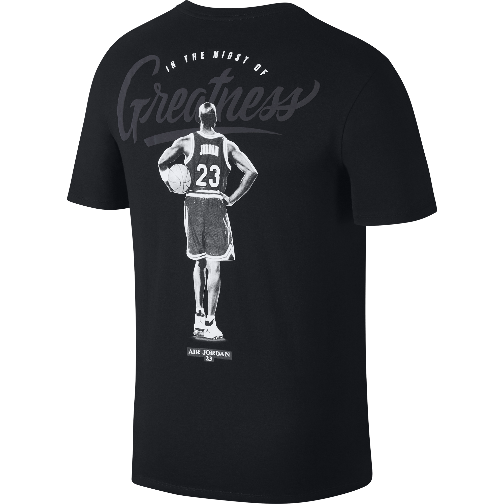 NIKE AIR JORDAN MIDST OF GREATNESS TEE BLACK