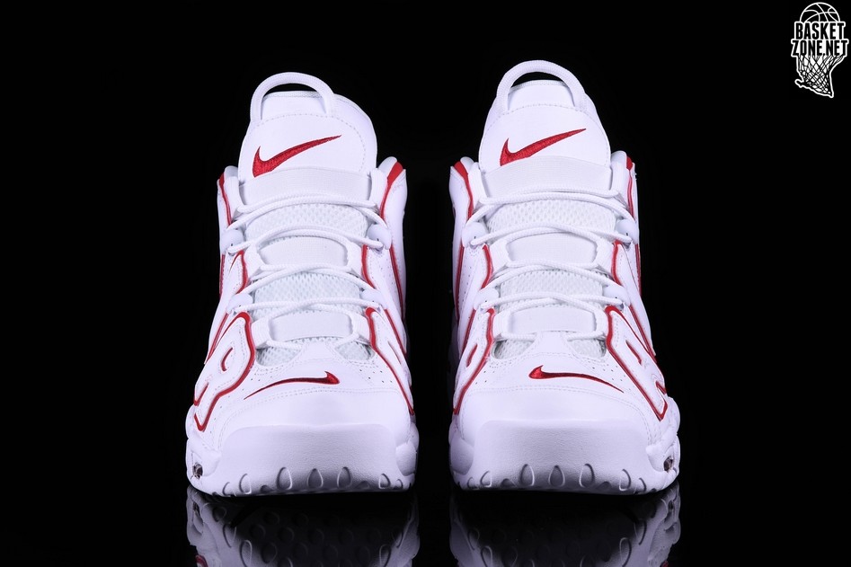 Nike Air More Uptempo 96 White Varsity Red Price 185 00 Basketzone Net