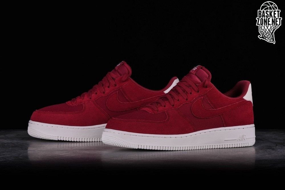red suede air force