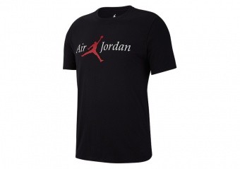 NIKE AIR JORDAN SPORTSWEAR BRAND 5 TEE BLACK