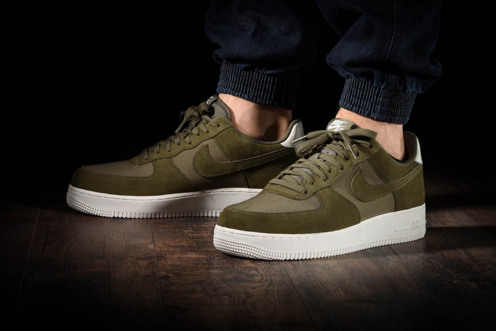 air force suede green