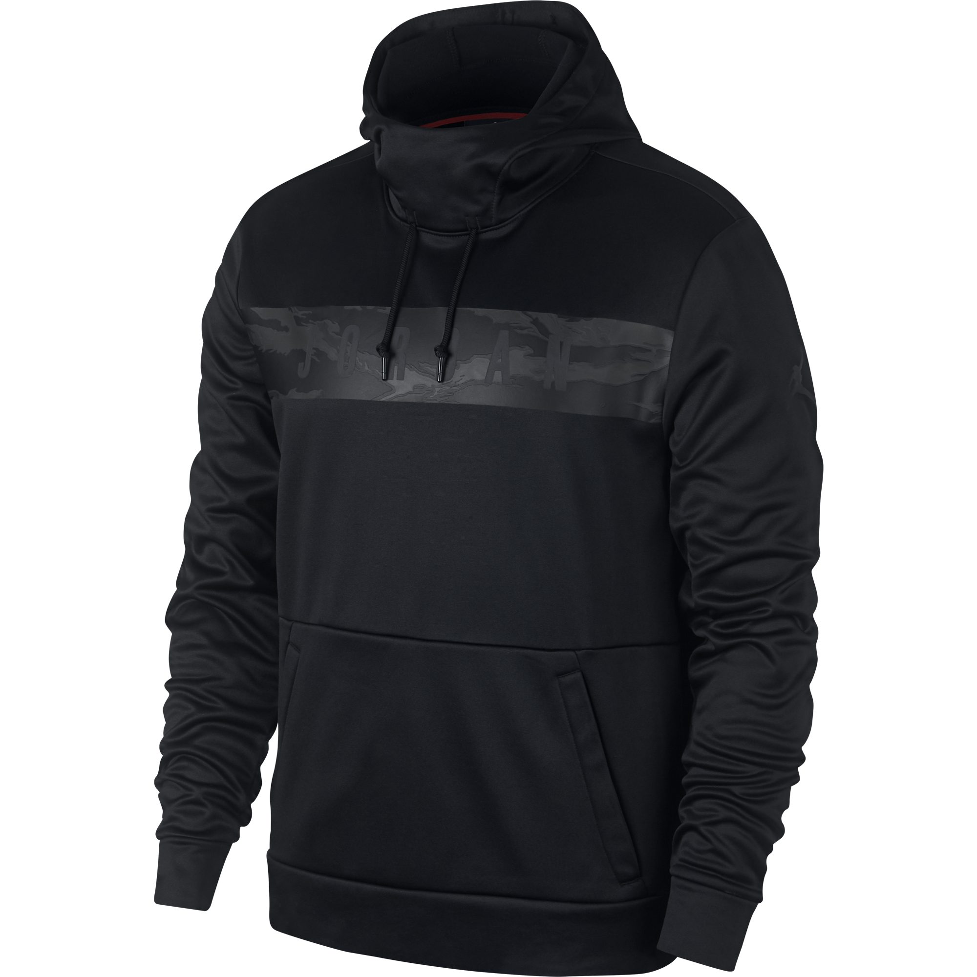 NIKE AIR JORDAN THERMA 23 ALPHA HOODIE BLACK