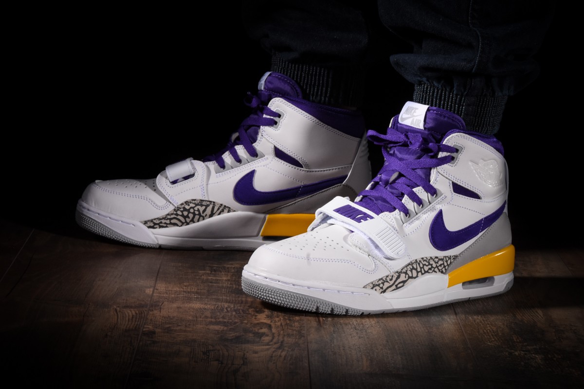 NIKE AIR JORDAN LEGACY 312 L.A LAKERS
