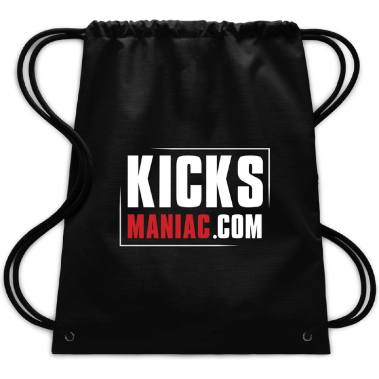 KICKSMANIAC.COM GYMSACK BLACK