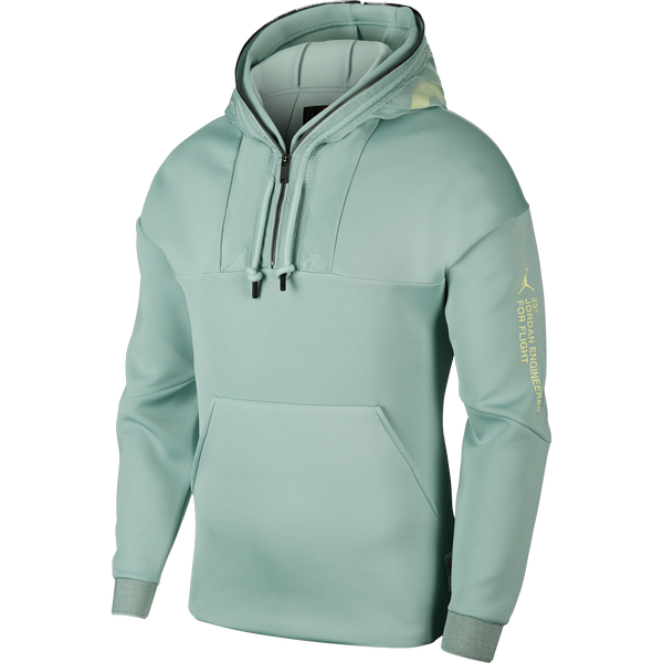 NIKE AIR JORDAN 23 ENGINEERED 1/2 ZIP HOODIE QUARTZ PATINA