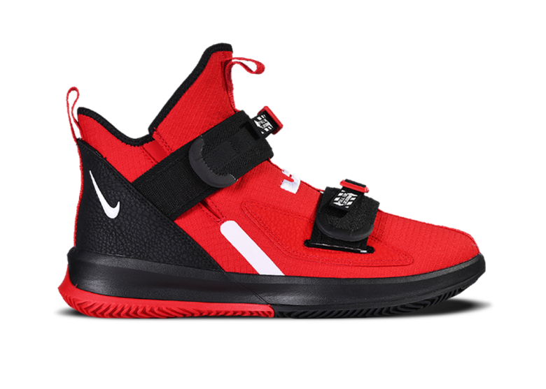 lebron soldier 13 sfg university red