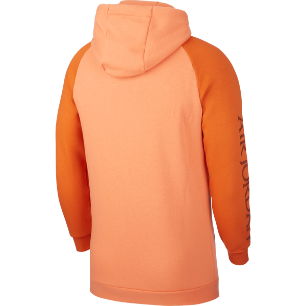 orange jordan hoodie