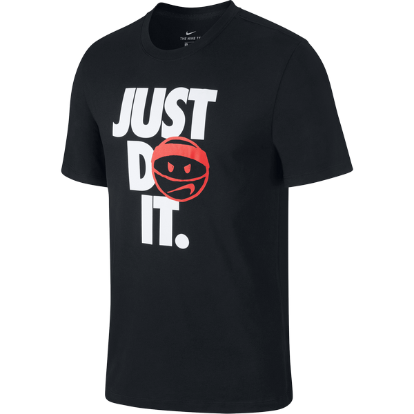 NIKE DRI-FIT BASKETBALL TEE BLACK