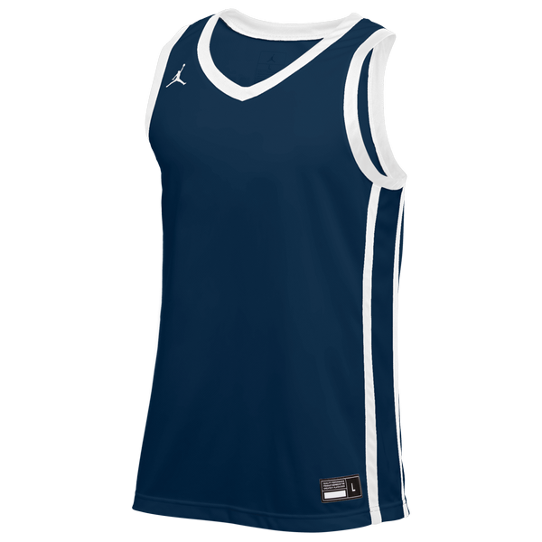 NIKE AIR JORDAN STOCK BASKETBALL JERSEY TEAM NAVY