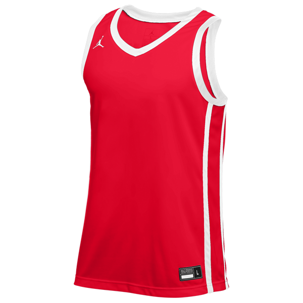 NIKE AIR JORDAN STOCK BASKETBALL JERSEY TEAM SCARLET