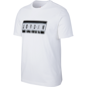 NIKE AIR JORDAN STICKER TEE WHITE