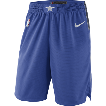 NIKE NBA DALLAS MAVERICKS SWINGMAN ROAD SHORTS GAME ROYAL