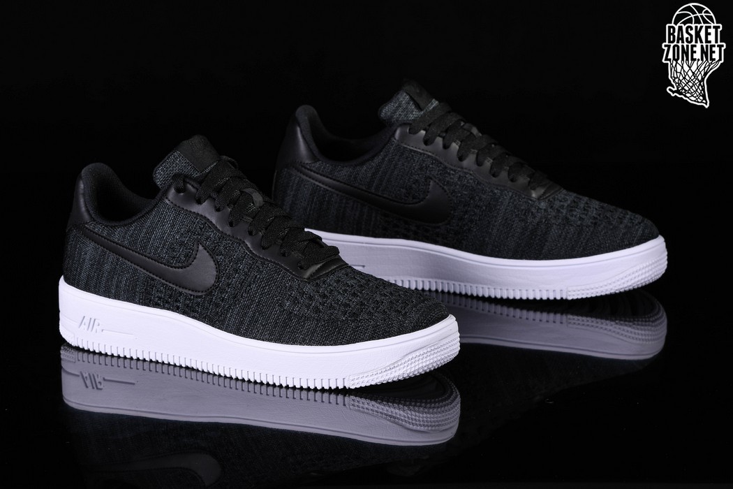 Depletion Meditative to manage NIKE AIR FORCE 1 LOW FLYKNIT 2.0 BLACK