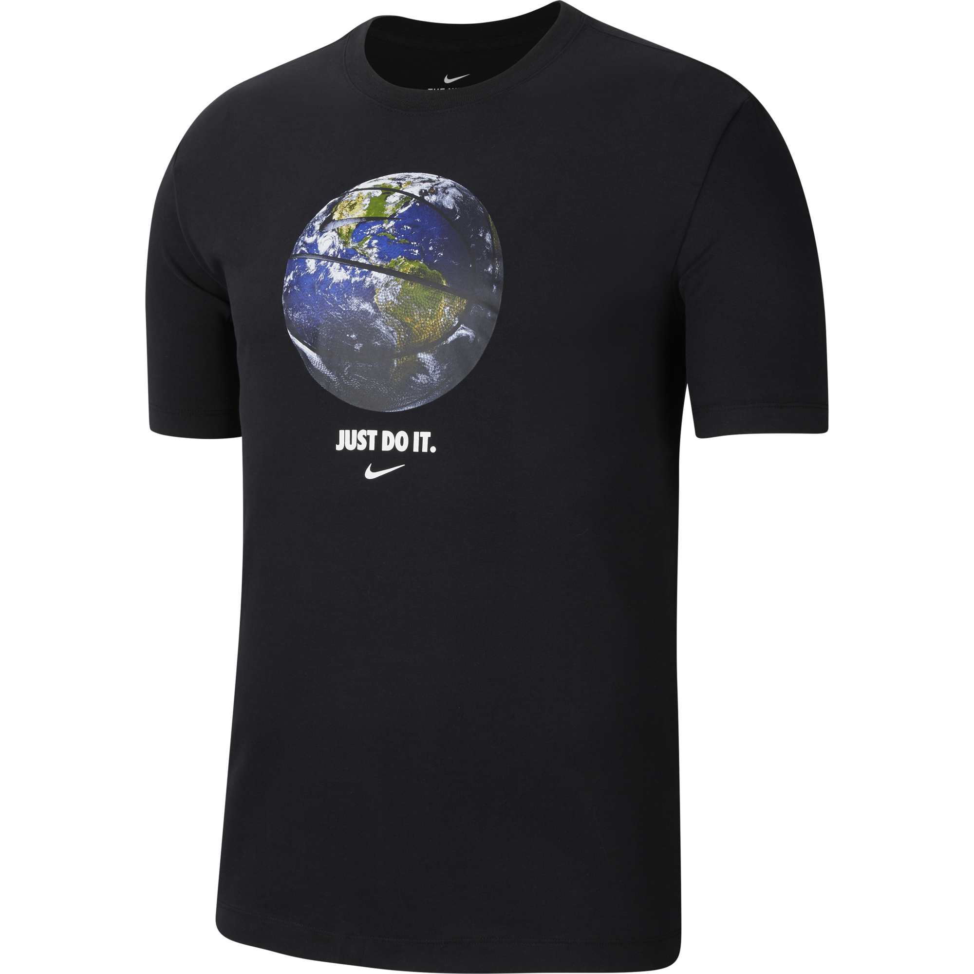 NIKE 'WORLD BALL' PHOTO DRI-FIT TEE BLACK