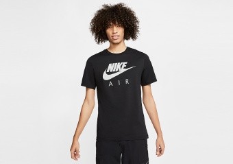 NIKE AIR FRANCHISE TEE BLACK