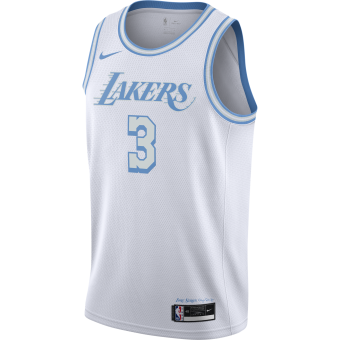 Men's Los Angeles Lakers LeBron James Nike White Swingman Jersey -  Association Edition