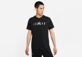 NIKE AIR JORDAN SPORT DNA CREW TEE BLACK