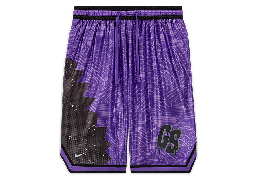 NIKE DRI-FIT SHORTS LEBRON X SPACE JAM 'GOON SQUAD' HYPER GRAPE