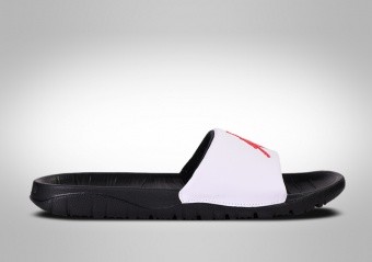 NIKE AIR JORDAN BREAK SLIDE WHITE FIRE RED