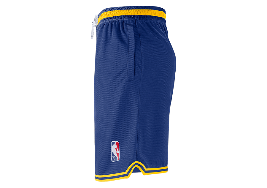 NIKE NBA GOLDEN STATE WARRIORS SHORTS DNA COURTSIDE 75 	RUSH BLUE