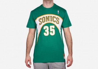 MITCHELL & NESS NAME&NUMBER TEE SEATTLE SUPERSONICS – KEVIN DURRANT