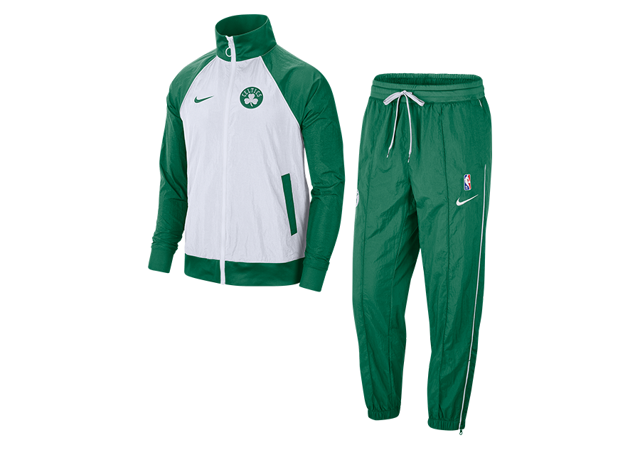 NIKE NBA BOSTON CELTICS TRACKSUIT COURTSIDE 75 CLOVER