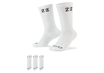 NIKE AIR JORDAN ESSENTIALS CREW 3PR WHITE