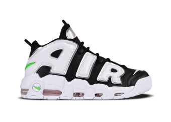 NIKE AIR MORE UPTEMPO '96 OG BLACK WHITE GREEN SCOTTIE PIPPEN