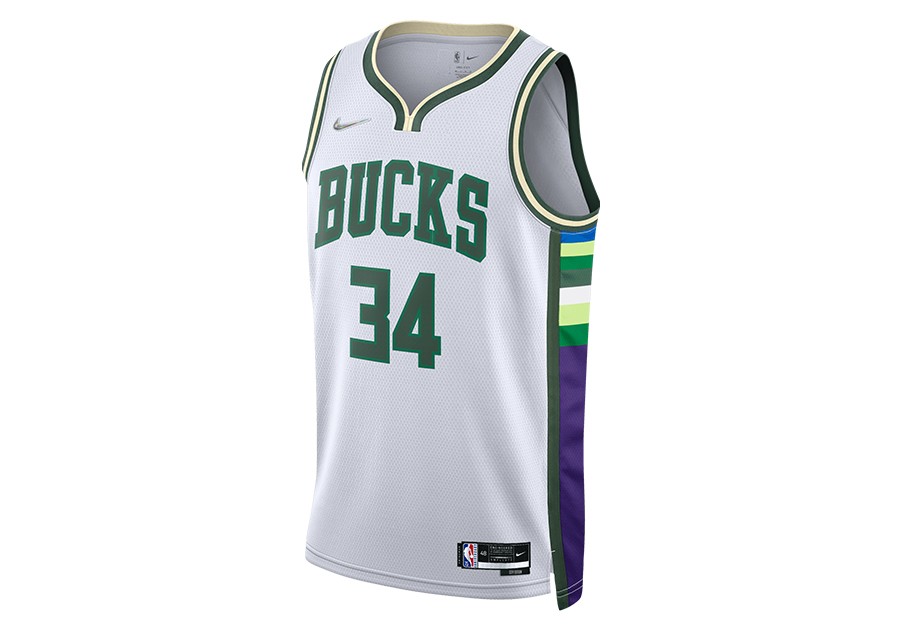 Camiseta NBA Giannis Antetokounmpo Milwaukee Bucks