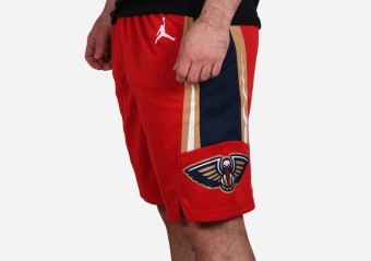 NIKE NBA NEW ORLEANS PELICANS SWINGMAN STATEMENT SHORTS