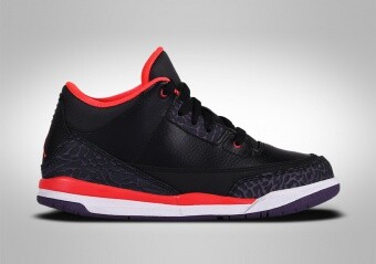 NIKE AIR JORDAN 3 RETRO PS BLACK CRIMSON