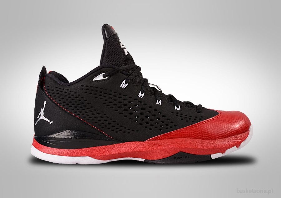NIKE AIR JORDAN CP3.VII BLACK RED BRED price 87.50 Basketzone