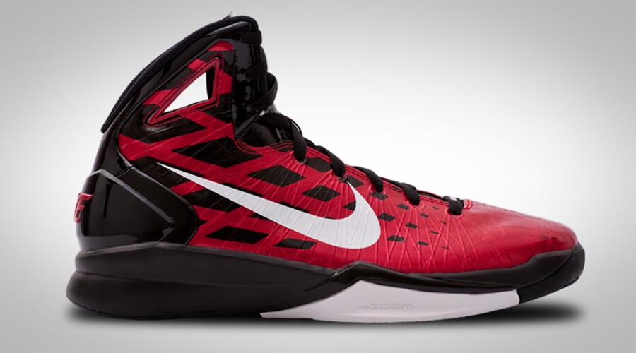 NIKE ZOOM HYPERDUNK 2010 VARSITY RED FLYWIRE 