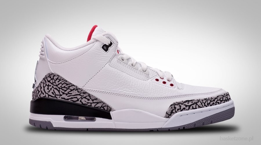 NIKE AIR JORDAN 3 III RETRO CEMENT GREY