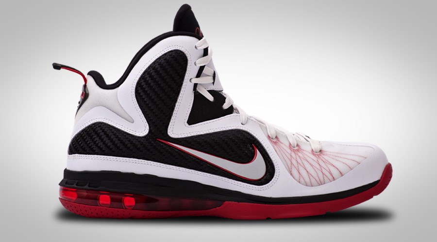 NIKE LEBRON IX 9 JAMES WHITE